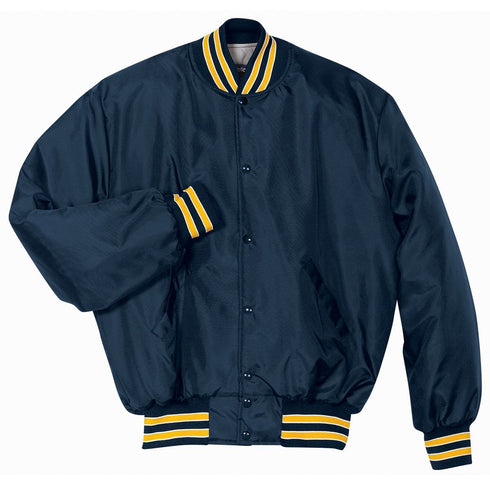 Holloway Heritage Jacket (229140), Color 'Navy/Light Gold/White'