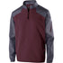 Holloway Raider Pullover (229155), Color 'Carbon Print/Maroon'