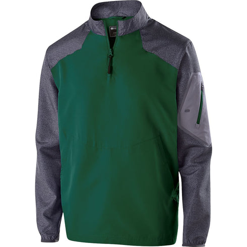 Holloway Raider Pullover (229155), Color 'Carbon Print/Forest'