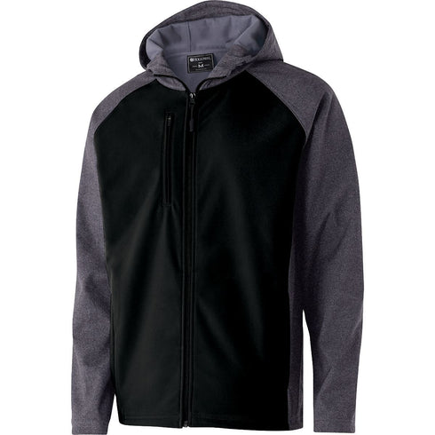 Holloway Raider Softshell Jacket (229157), Color 'Carbon Print/Black'