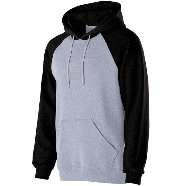 Holloway Banner Hoodie (229179), Color 'Athletic Heather/Black'