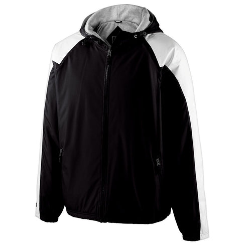 Holloway Youth Homefield Jacket (229211), Color 'Black/White'