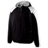 Holloway Youth Homefield Jacket (229211), Color 'Black/White'