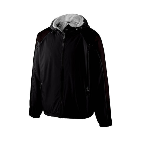 Holloway Youth Homefield Jacket (229211), Color 'Black/Black'