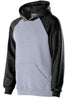 Holloway Youth Banner Hoodie (229279), Color 'Athletic Heather/Black'
