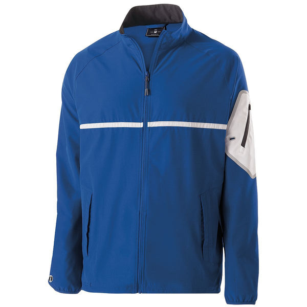 Holloway Weld Jacket (229543), Color 'Royal/White'