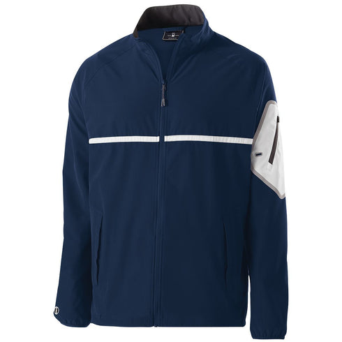 Holloway Weld Jacket (229543), Color 'Navy/White'