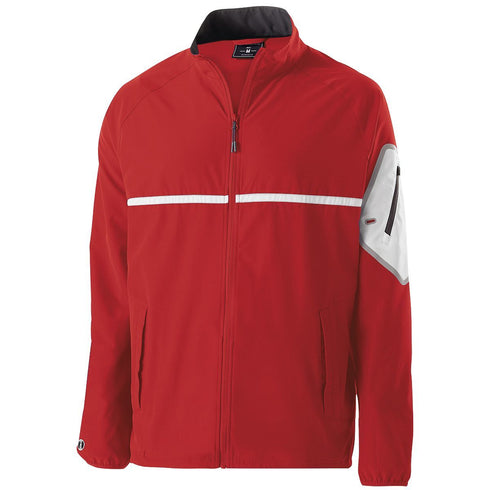 Holloway Weld Jacket (229543), Color 'Scarlet/White'