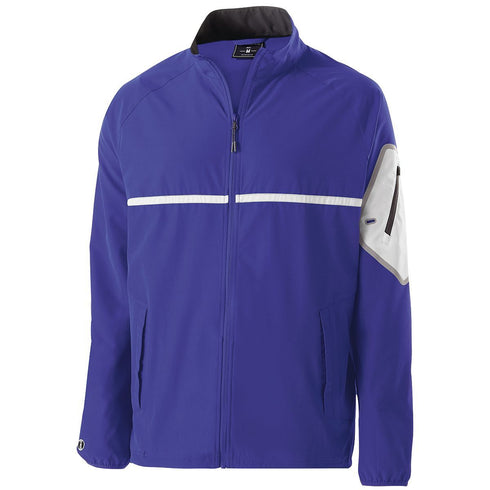 Holloway Weld Jacket (229543), Color 'Purple/White'