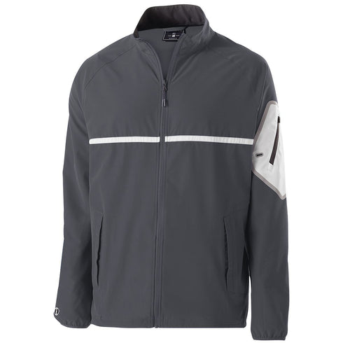 Holloway Weld Jacket (229543), Color 'Carbon/White'