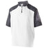 Holloway Raider Short Sleeve Pullover (229545), Color 'Carbon Print/White'