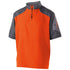 Holloway Raider Short Sleeve Pullover (229545), Color 'Carbon Print/Orange'