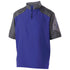 Holloway Raider Short Sleeve Pullover (229545), Color 'Carbon Print/Purple'