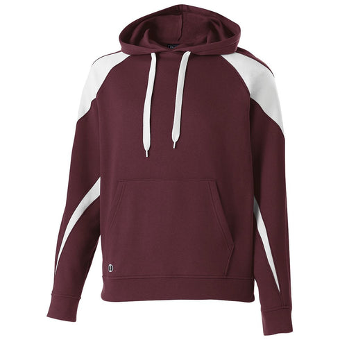 Holloway Prospect Hoodie (229546), Color 'Maroon/White'