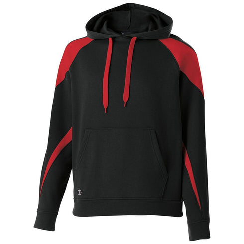 Holloway Prospect Hoodie (229546), Color 'Black/Scarlet'