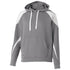 Holloway Prospect Hoodie (229546), Color 'Charcoal Heather/White'