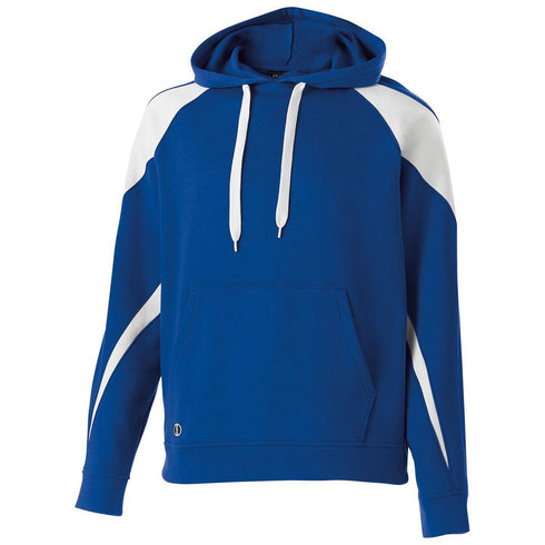 Holloway Youth Prospect Hoodie (229646), Color 'Royal/White'