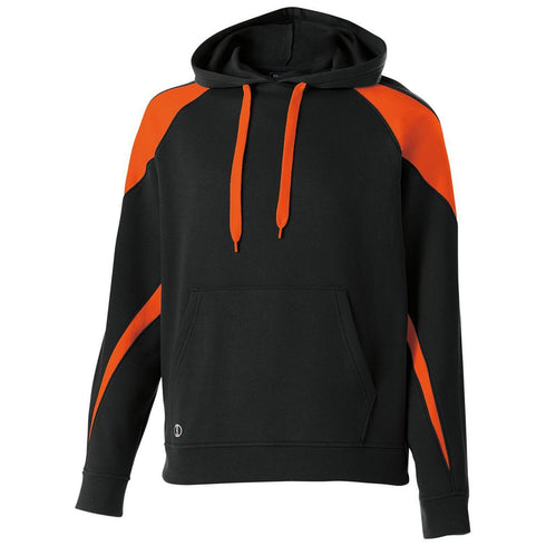 Holloway Youth Prospect Hoodie (229646), Color 'Black/Orange'