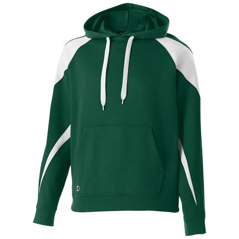 Holloway Youth Prospect Hoodie (229646), Color 'Forest/White'