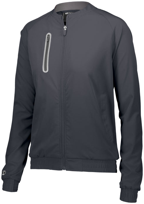 Holloway Ladies Weld Jacket (229743), Color 'Carbon'