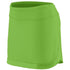 Augusta Sportswear Ladies Action Color Block Skort (2410), Color 'Lime/Lime'