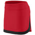 Augusta Sportswear Ladies Action Color Block Skort (2410), Color 'Red/Black'