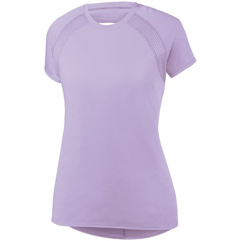 Augusta Sportswear Ladies Flounce Jersey (2432-C), Color 'Light Lavender'