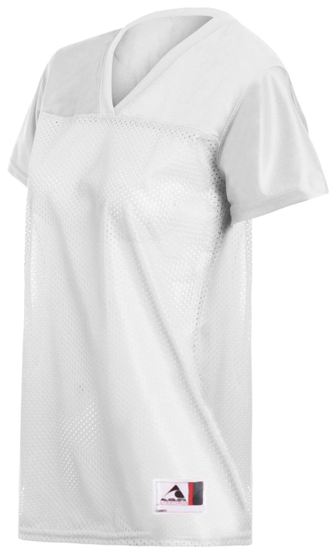 Augusta Sportswear Ladies Replica Football Tee (250), Color 'White'