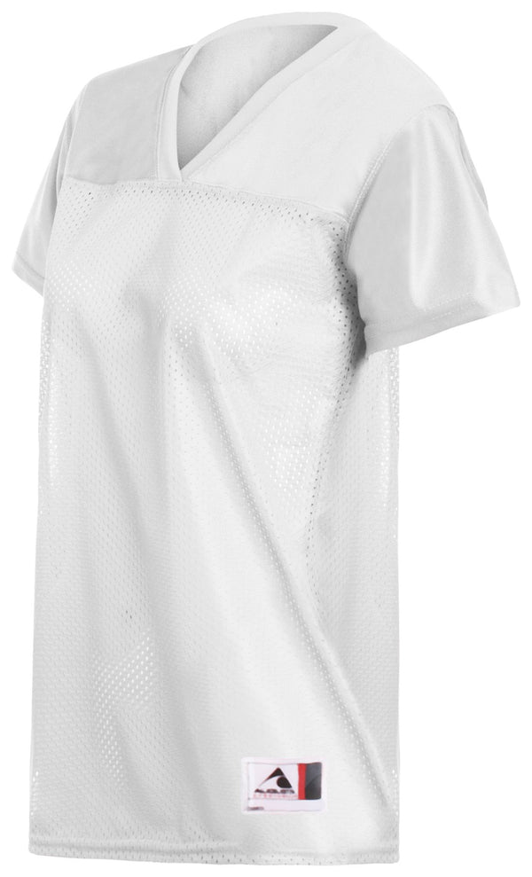 Augusta Sportswear Ladies Replica Football Tee (250), Color 'White'