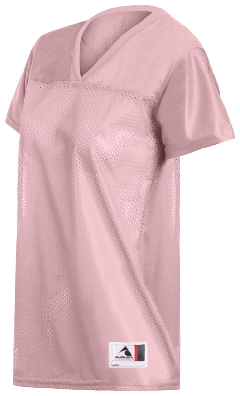 Augusta Sportswear Ladies Replica Football Tee (250), Color 'Light Pink'
