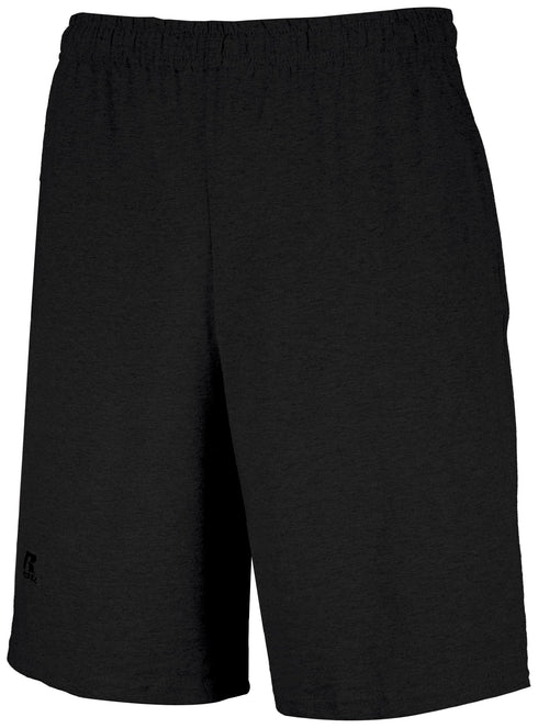 Russell Athletic Basic Cotton Pocket Shorts (25843M), Color 'Black'