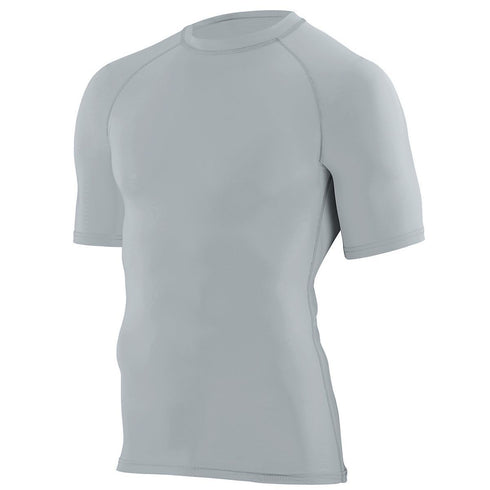 Augusta Sportswear Hyperform Compression Short Sleeve Tee (2600), Color 'Silver'