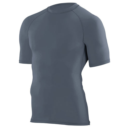 Augusta Sportswear Youth Hyperform Compression Short Sleeve Tee (2601), Color 'Graphite'