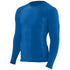 Augusta Sportswear Hyperform Compression Long Sleeve Tee (2604), Color 'Royal'