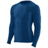 Augusta Sportswear Hyperform Compression Long Sleeve Tee (2604), Color 'Navy'