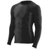 Augusta Sportswear Hyperform Compression Long Sleeve Tee (2604), Color 'Black'