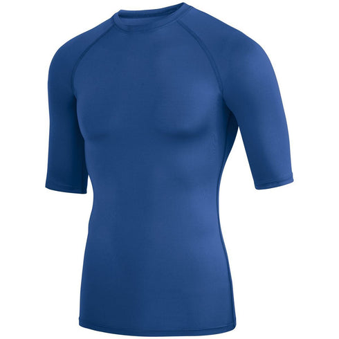 Augusta Sportswear Hyperform Compression Half Sleeve Tee (2606), Color 'Royal'