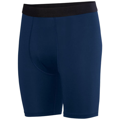 Augusta Sportswear Youth Hyperform Compression Shorts (2616), Color 'Navy'