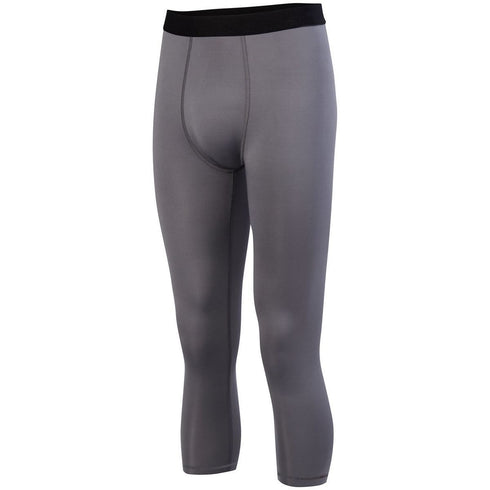 Augusta Sportswear Hyperform Compression Calf-Length Tight (2618), Color 'Graphite'