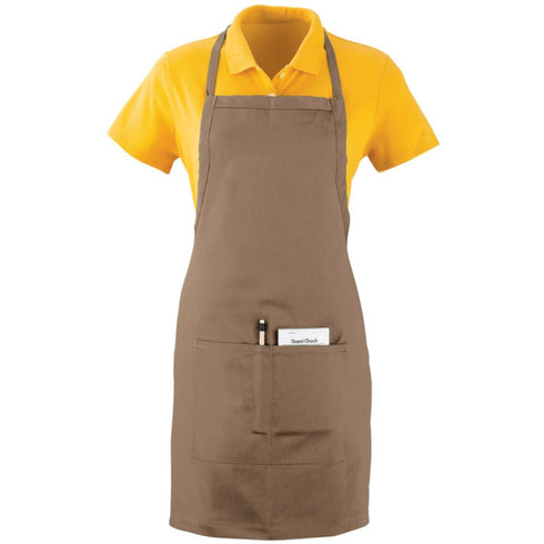 Augusta Sportswear Oversized Waiter Apron W/Pckts (2730-C), Color 'Khaki'