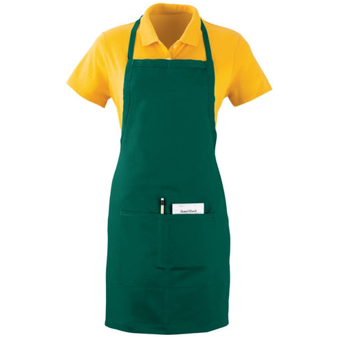 Augusta Sportswear Oversized Waiter Apron W/Pckts (2730-C), Color 'Dark Green'