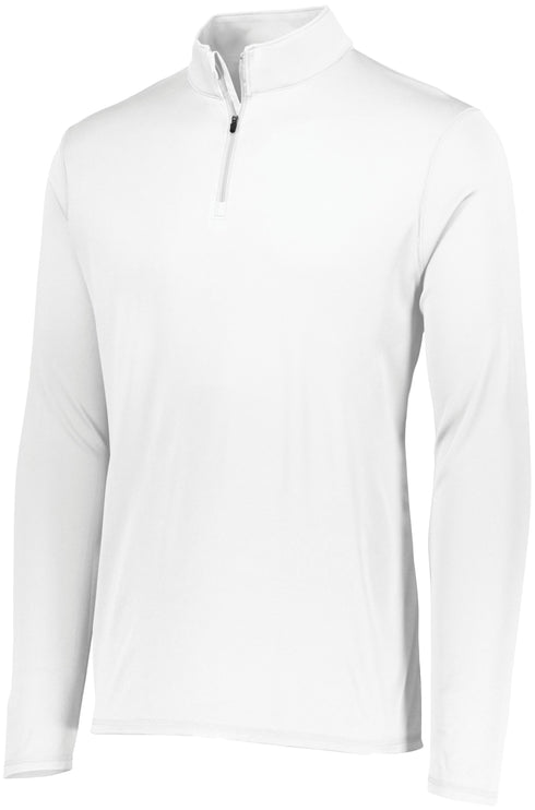 Augusta Sportswear Attain Wicking 1/4 Zip Pullover (2785), Color 'White'