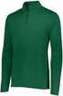 Augusta Sportswear Attain Wicking 1/4 Zip Pullover (2785), Color 'Dark Green'