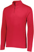 Augusta Sportswear Attain Wicking 1/4 Zip Pullover (2785), Color 'Red'