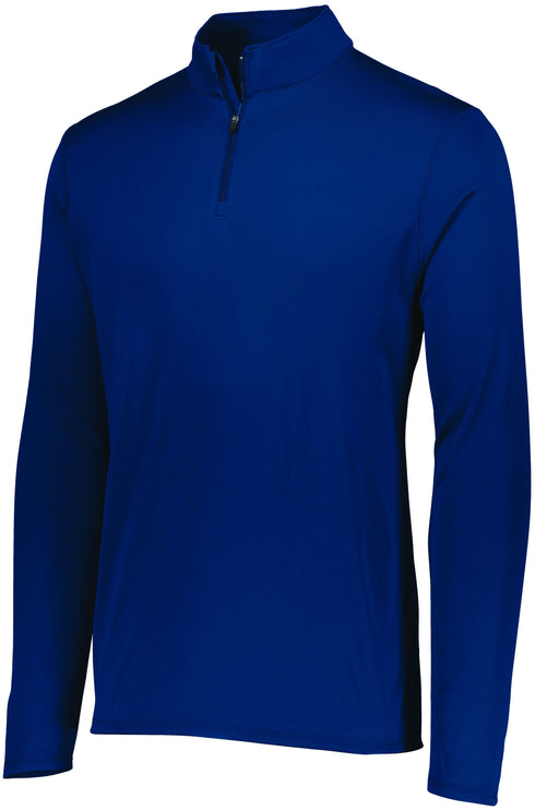 Augusta Sportswear Attain Wicking 1/4 Zip Pullover (2785), Color 'Navy'