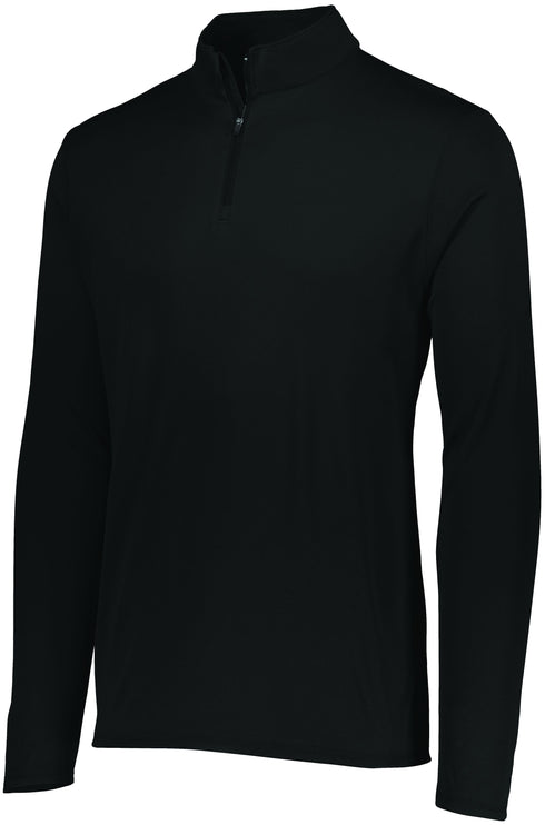 Augusta Sportswear Attain Wicking 1/4 Zip Pullover (2785), Color 'Black'