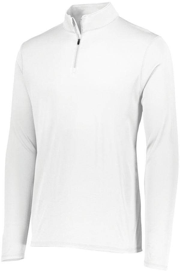 Augusta Sportswear Youth Attain Wicking 1/4 Zip Pullover (2786), Color 'White'