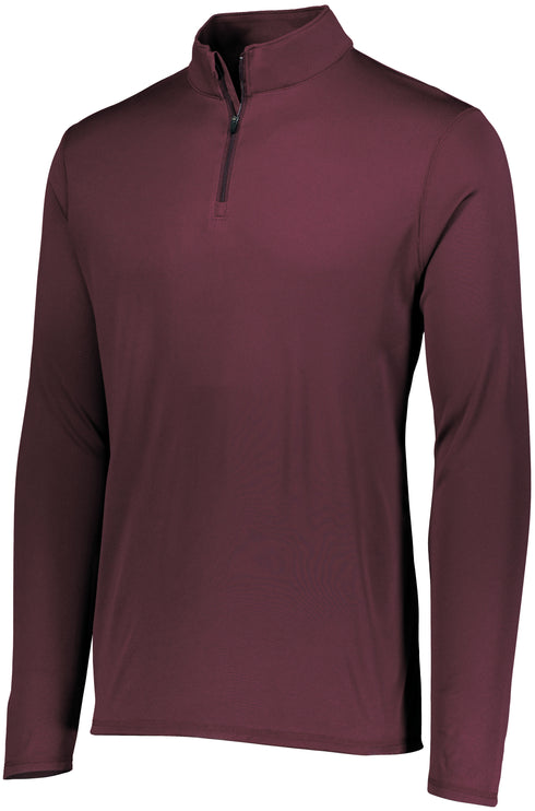 Augusta Sportswear Youth Attain Wicking 1/4 Zip Pullover (2786), Color 'Maroon'