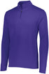 Augusta Sportswear Youth Attain Wicking 1/4 Zip Pullover (2786), Color 'Purple'