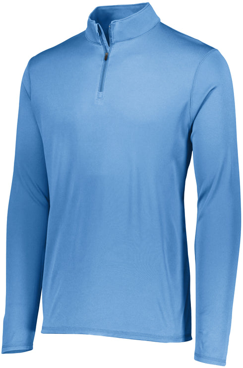 Augusta Sportswear Youth Attain Wicking 1/4 Zip Pullover (2786), Color 'Columbia Blue'